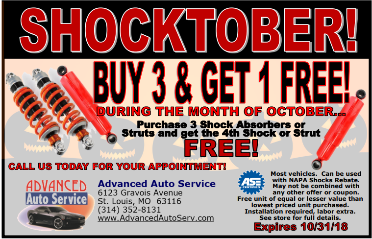 Auto Repair St. Louis, MO, Missouri: Car Repair Specials, Coupon, Discount, Promotions Advanced ...
